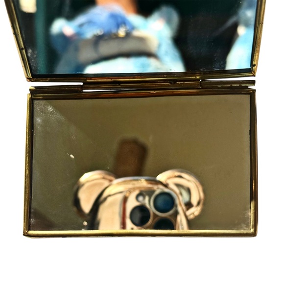 RARE FIND - Vintage Folding Double Sided Compact Mirror - Picture 13 of 13